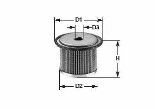 CLEAN FILTERS Polttoainesuodatin MG1611